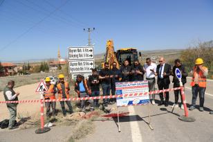Ayaş’ta Doğalgaz Altyapı Çalışmaları Başladı
