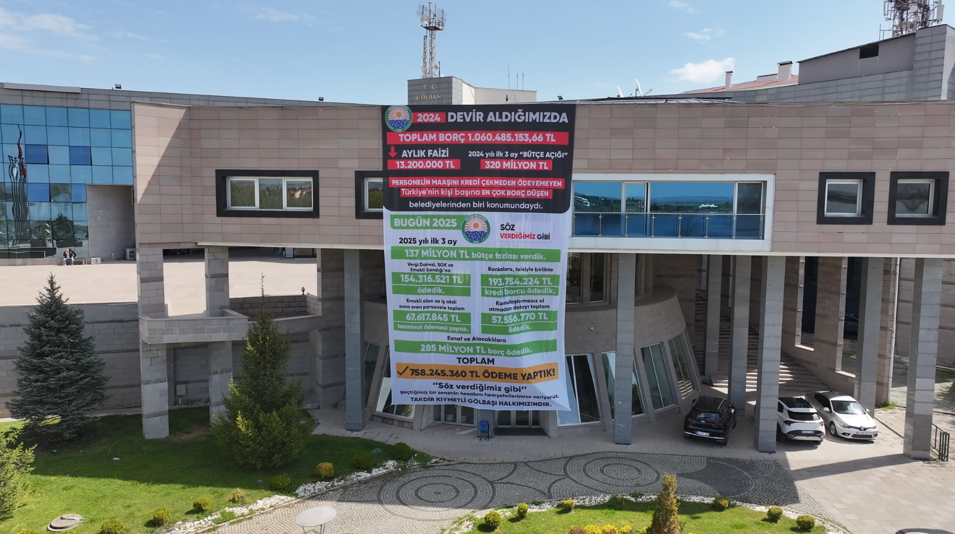 Gölbaşı Belediyesi Bütçe Fazlası Verdi