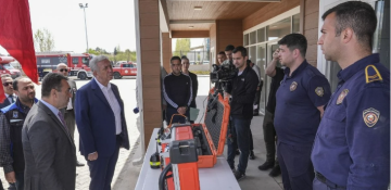 Başkan Yavaş, Afet Eğitim ve Lojistik Merkezi’ne ziyaret etti