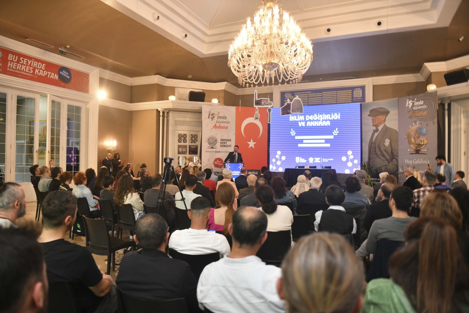 Ankara Kent Konseyi panel ile iklim Değişikliğine dikkat çekti