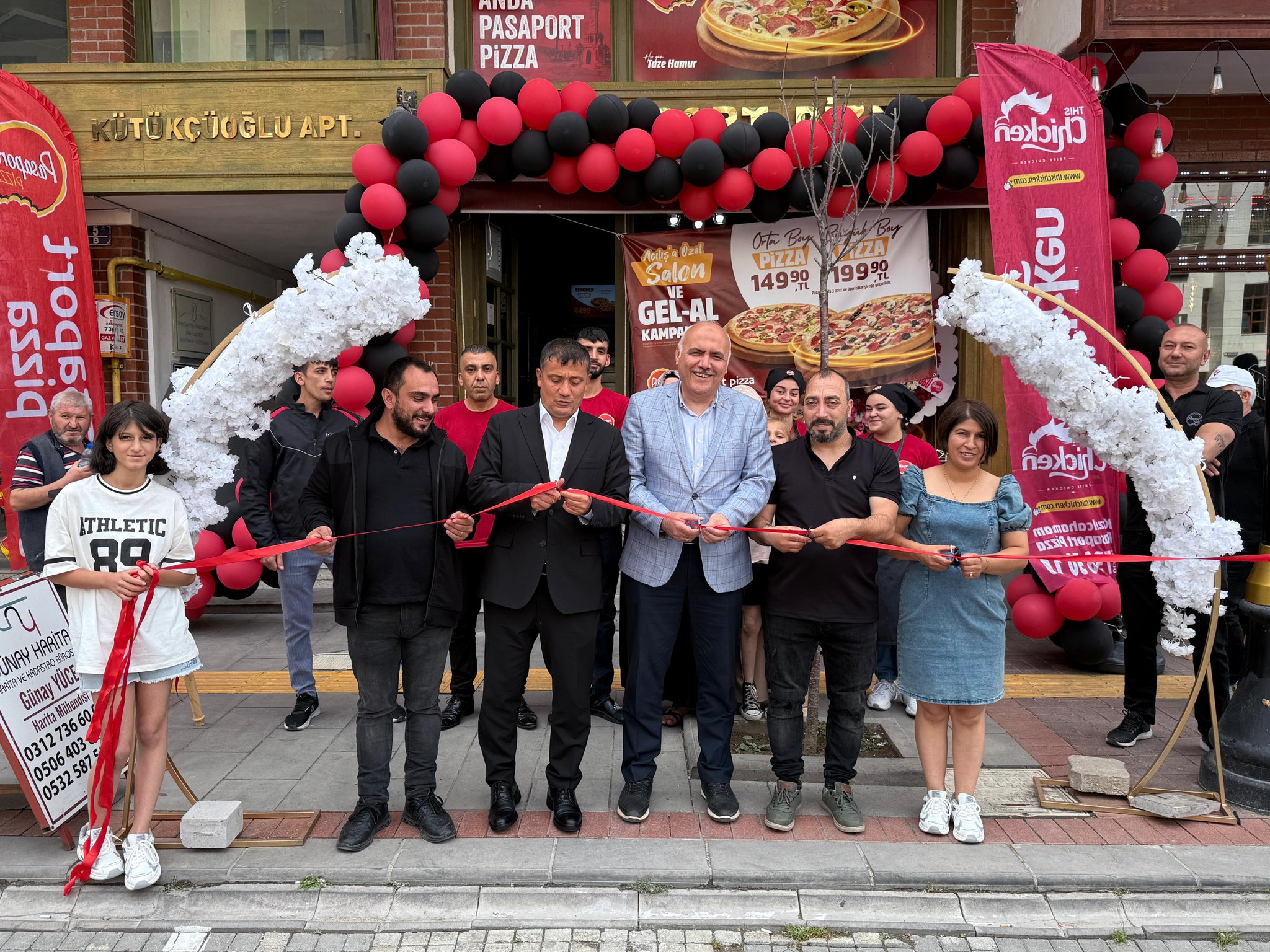 Pasaport pizza ikinci şubesini Kızılcahamam’da açtı