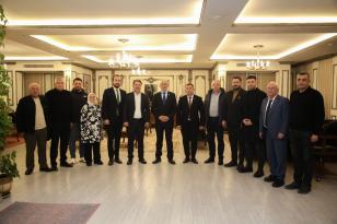 CHP İl’den Başkan Özer Kasap’a ziyaret